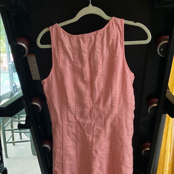 J. Jill Pink 100%Linen Sleeveless Maxi Sundress - Picture 6 of 8